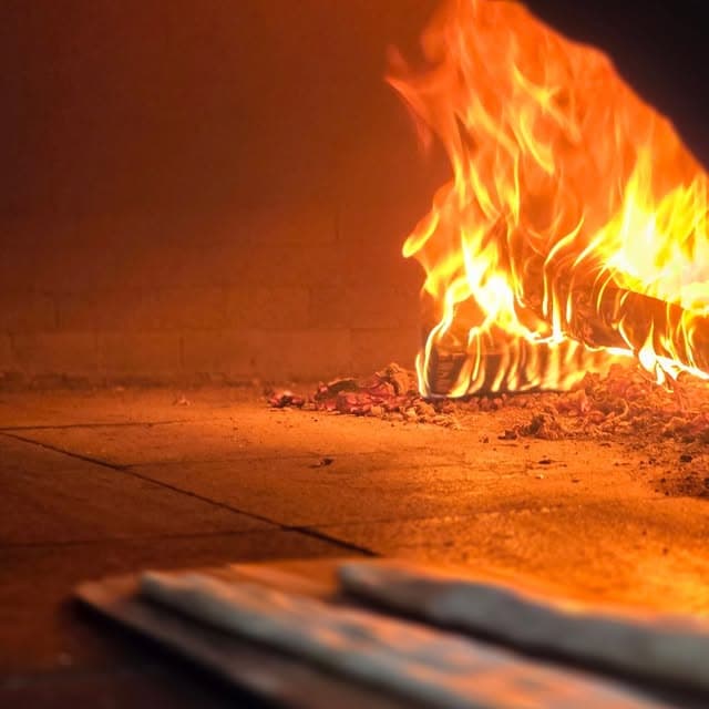 Holzofen von Lavasch Bäckerei